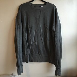 H&M Crewneck Sweatshirt Grey Yeezy Style L